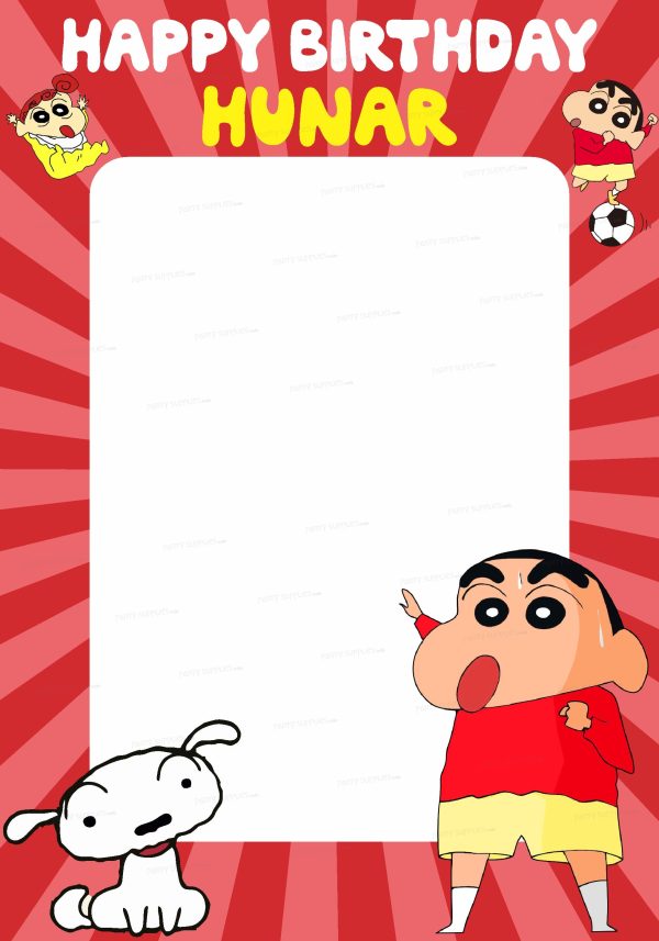 Shinchan Theme Customized PhotoBooth on Sale