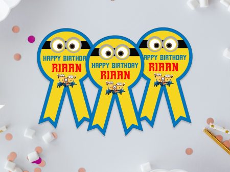 Minion Theme Badges Online Hot Sale