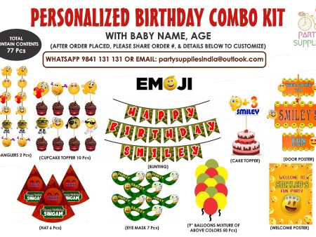 Emoji  Theme Preferred  Combo Kit Discount