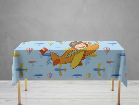 Aeroplane Theme Cake TableCover on Sale