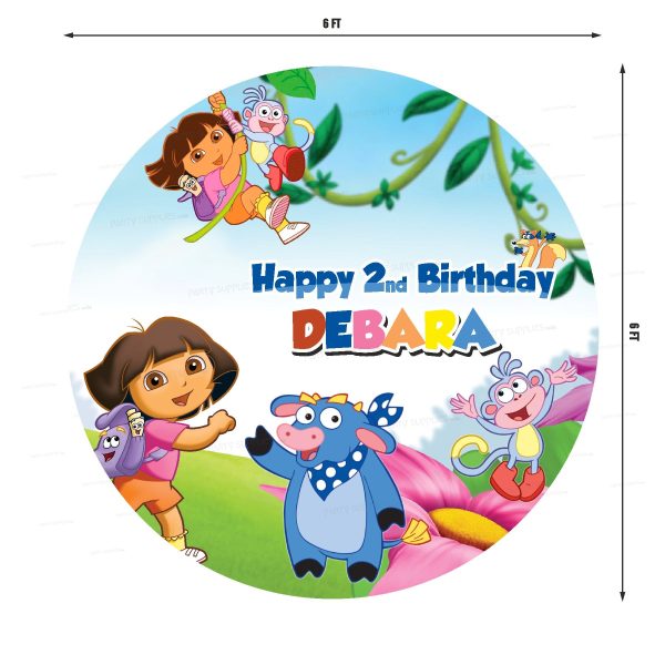 Dora Theme Customized Backdrop Online Hot Sale