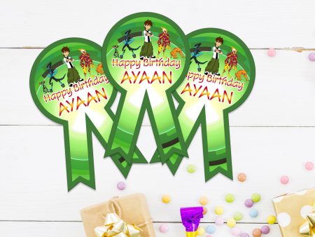 Ben 10 Theme Badges Hot on Sale