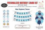 Blue Elephant Theme Basic Kit Discount