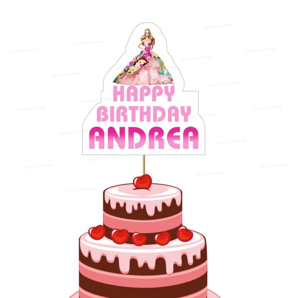 Barbie Theme Cake Topper on Sale