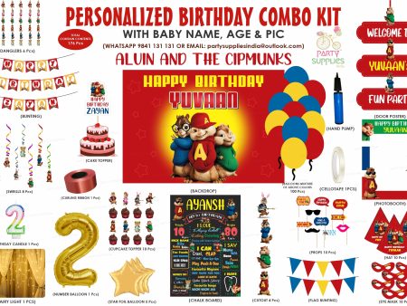 Alvin and Chipmunks Theme Premium Combo Kit For Sale