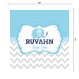 Blue Elephant Theme Customized Square Backdrop Backdrop on Sale