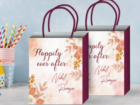 Wedding Theme Customized Return Gift Bag Online Hot Sale