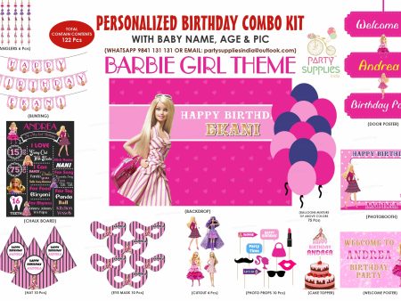 Barbie Theme Classic Combo Kit Discount