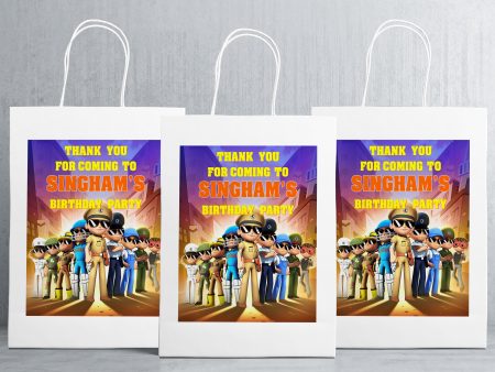 Little Singham Theme Oversized Return Gift Bag Online Sale