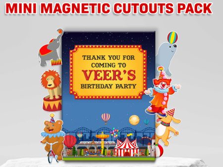 Circus Theme Mini Magnetic Return Gift Pack Cheap