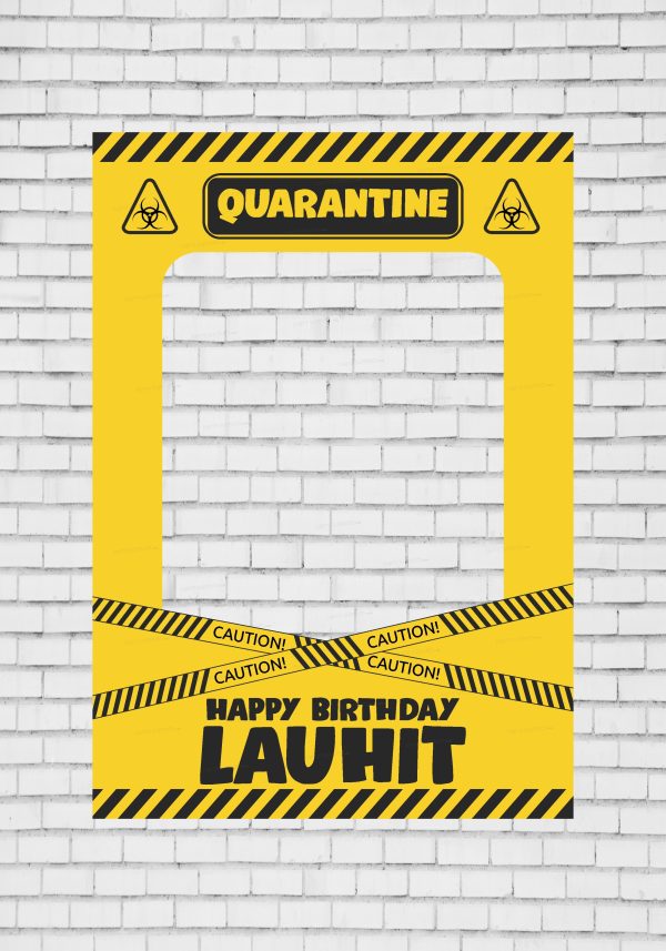 Quarantine Theme Customized PhotoBooth Online