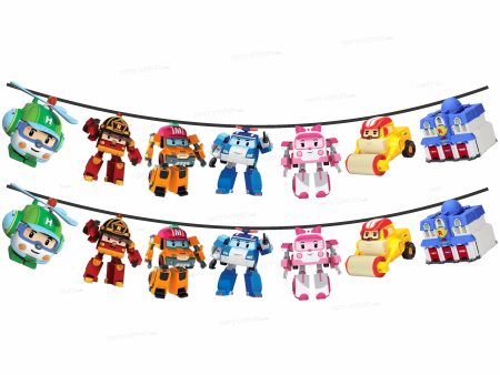 Robo Poli Theme Hanging For Cheap