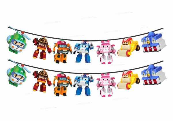 Robo Poli Theme Hanging For Cheap