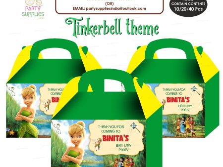 Tinkerbell Theme Goodie Return Gift Boxes Sale