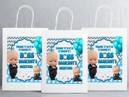 Boss Baby Theme Oversized Return Gift Bag Hot on Sale