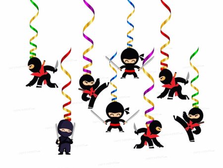 Ninja Theme Swirls Online now