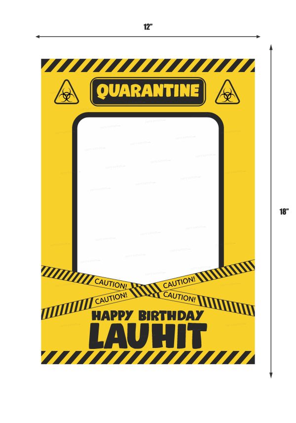 Quarantine Theme Customized PhotoBooth Online