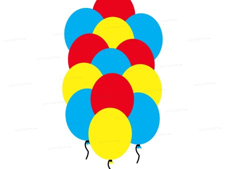 Santiago Theme Colour 60 Pcs Balloons Online Hot Sale