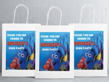 Nemo and Dory Theme Oversized Return Gift Bag For Sale