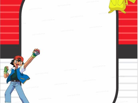 Pokemon Personalized Theme PhotoBooth Sale