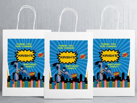 Batman Theme Oversized Return Gift Bag Sale