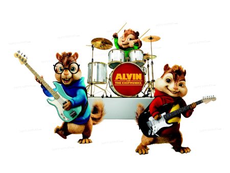 Alvin and Chipmunks Theme Cutout ALV-13 Online