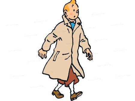 Tintin Theme Cutout TIN-12 Online