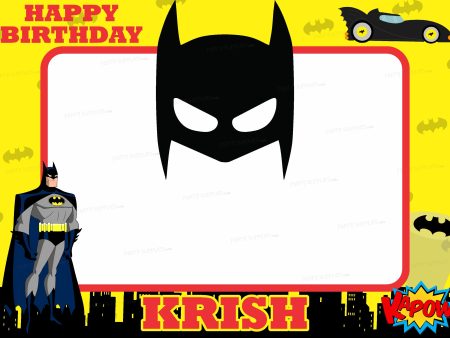 Batman Theme PhotoBooth Online now