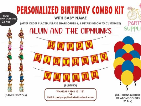 Alvin and Chipmunks Theme Basic Combo Kit For Discount