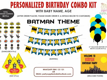 Batman Theme Heritage Combo Kit For Sale