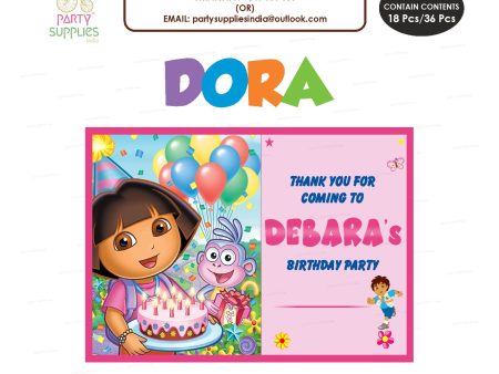 Dora the Explorer Thank You Card For Sale