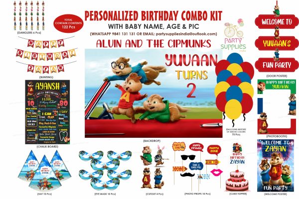 Alvin and Chipmunks Theme Classic Combo Kit Online