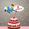 AEROPLANE THEME  CAKE TOPPER Online now