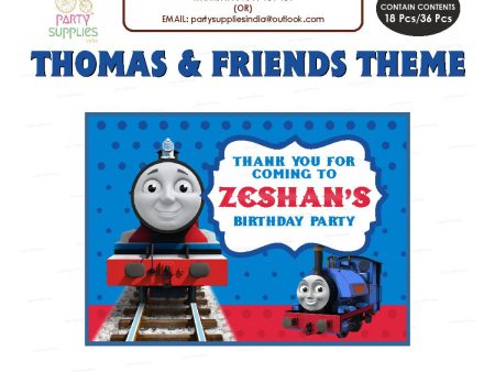 Thomas and Friends Theme Thank You Card Online Hot Sale