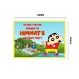 Shinchan Theme Thank You Card For Cheap