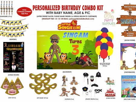 Little Singham Theme Classic Combo Kit Online Sale